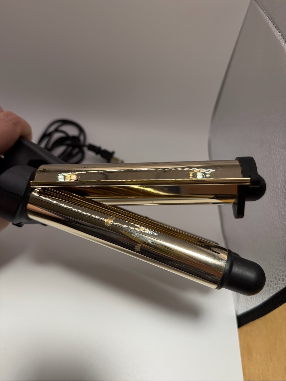 Hot Tools Professional Artist 24K Gold Digital 3 Barrel Hair Waver Boho Beachy - Picture 6 of 9
